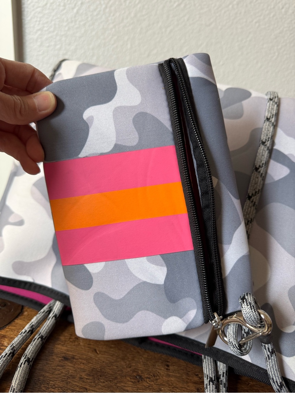 Parker & Hyde Camo Neoprene Tote - Picture 9 of 10